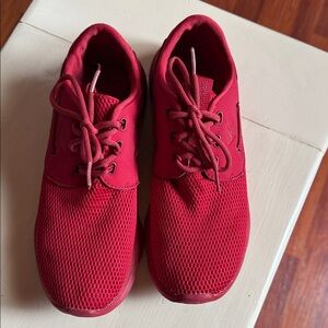 Sperry Bold Red Mesh women’s size 7 Sneakers